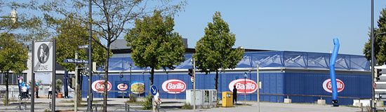 Casa Barilla vis à vis der Riem Arcaden (Foto: Martin Schmitz)